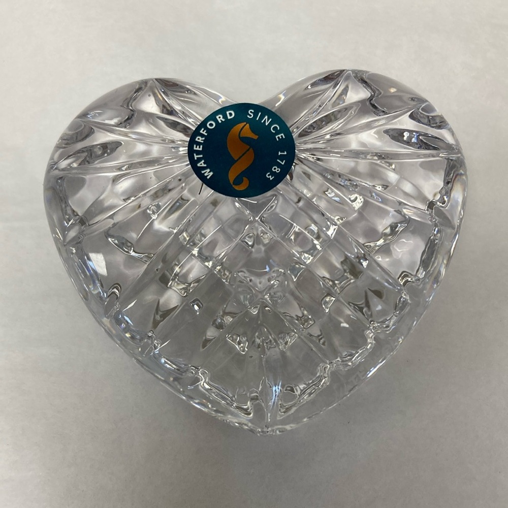Waterford Crystal Heart Paperweight